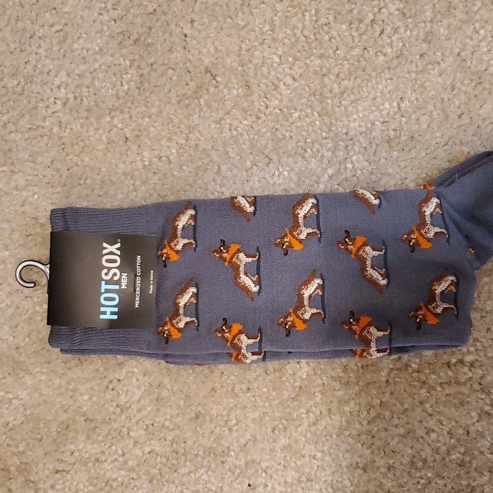 HOTSOX Men's Dark Gray Socks